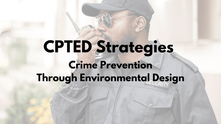 CPTED - Crime Prevention Through Environmental Design