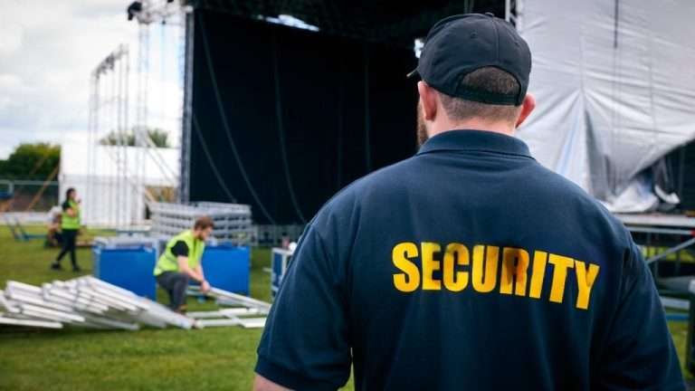 event security at outdoor festival